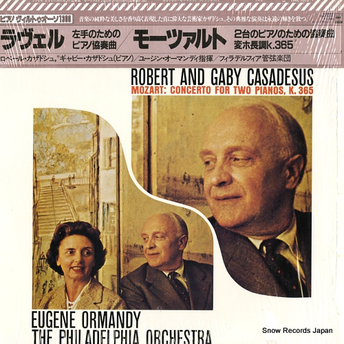 CASADESUS, ROBERT AND GABY ravel; concerto for the left hand 13AC1070