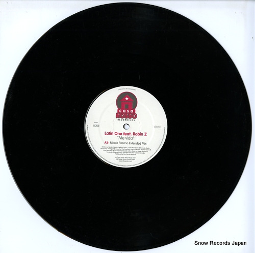 LATIN ONE me vida CR023 - disc
