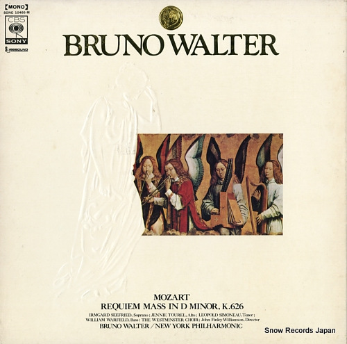 WALTER, BRUNO mozart; requiem mass in d minor, k.626 SONC10466-M