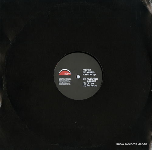 VELDEN, MARTIJN TEN sureshot ep NCTG002 - back cover