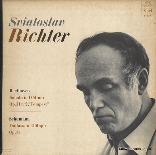 RICHTER, SVJATOSLAV beethoven; sonata in d minor op.31 no2, 