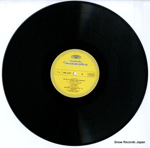 FOURNIER, PIERRE schubert; sonate fur klavier und arpeggione a-moll SMG-1447