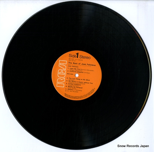 FELICIANO, JOSE the best of jose feliciano SX-107