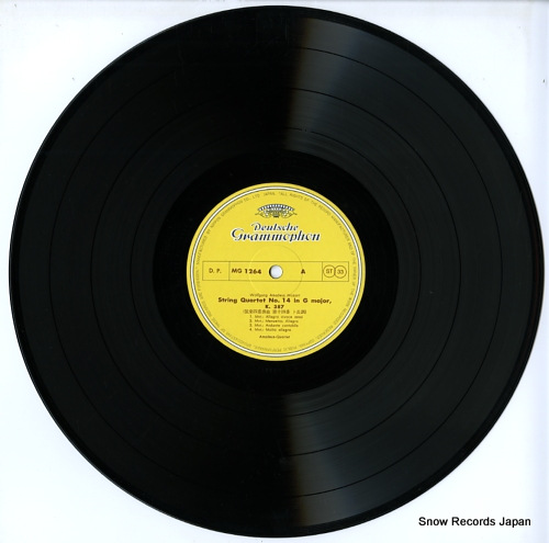 AMADEUS QUARTETT mozart; string quartets no.14, no.18 MG-1264