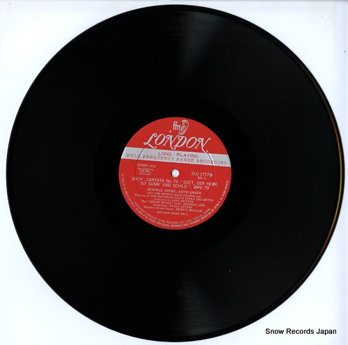 RICHTER, KARL bach; cantata no.079, bwv.79 and bwv.127 SLC1777(M)