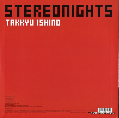 ISHINO, TAKKYU stereo nights SYUM0174