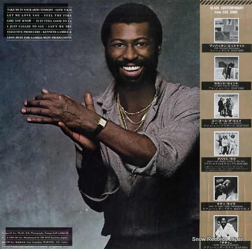 PENDERGRASS, TEDDY tp 25AP1909