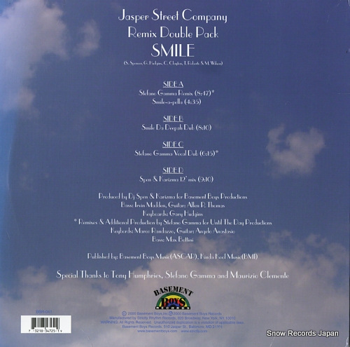 JASPER STREET COMPANY smile BBR-041
