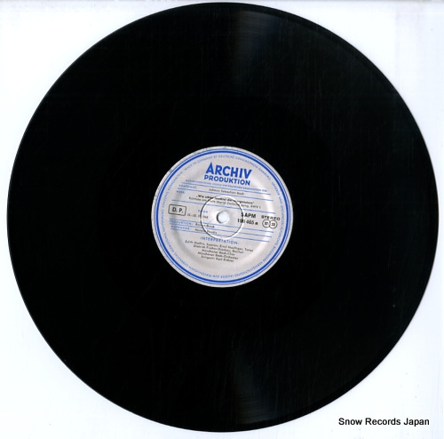 RICHTER, KARL bach; wie schon leuchtet der morgenstern 198465