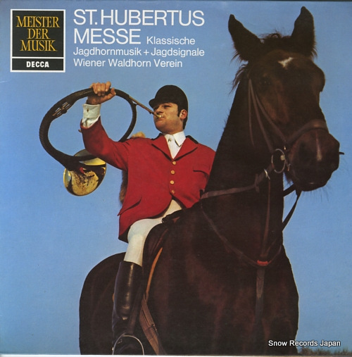 WIENER WALDHORN VEREIN beethoven; st. hurbertus 6.41583 - front cover