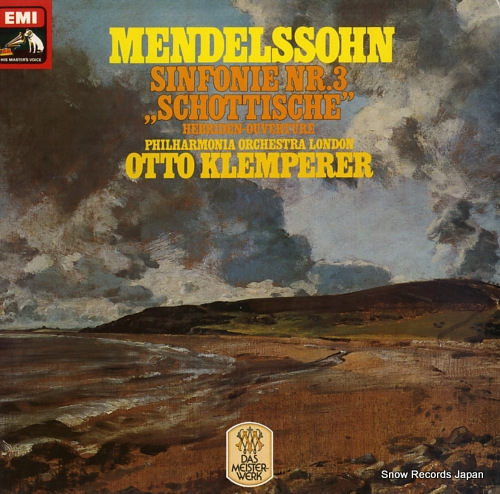 KLEMPERER, OTTO mendelssohn; sinfonie nr.3 