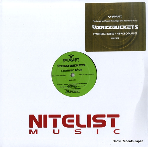 ZAZZBUCKETS synthetic roses / hippopotamuze NM-21012 - front cover