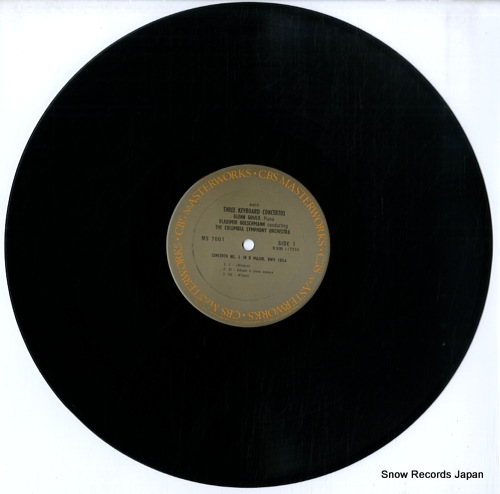 󡦥 bach; three keyboard concertos MS7001