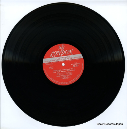 KNAPPERTSBUSCH, HANS bruckner; symphony co.4 in e flat major 