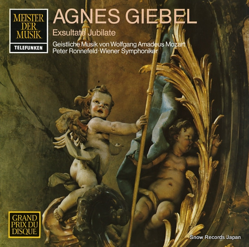 GIEBEL, AGNES mozart; exsultate, jubilate 6.41154AN