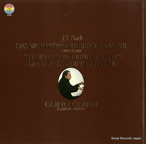 GOULD, GLENN bach; das wohltemperierte klavier 77427