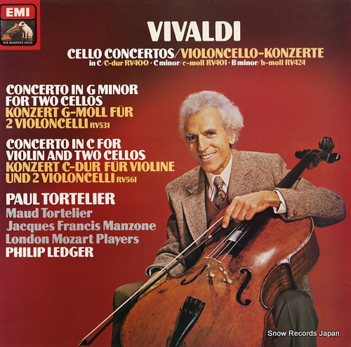 TORTELIER, PAUL vivaldi; cello concertos ASD3914