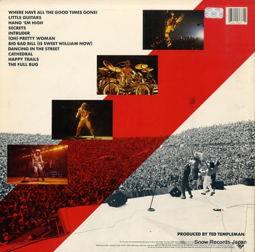 VAN HALEN diver down BSK3677