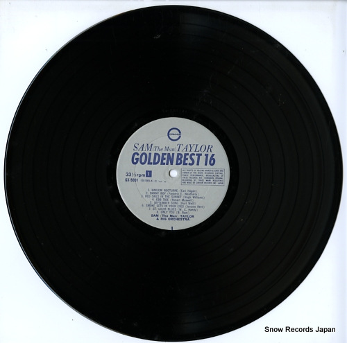 TAYLOR, SAM sam the man taylor golden best 16 GX-5001