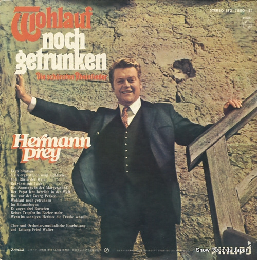 PREY, HERMANN singt der deutsche volkslieder jokan SFX-7880-81 - back cover