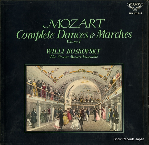 BOSKOVSKY, WILLI mozart; complete dances & marches=vol.1 SLH1025-7