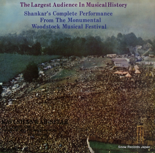 SHANKAR, RAVI at the woodstock festival WP-8920