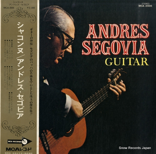 SEGOVIA, ANDRES chaconne MCA-2005