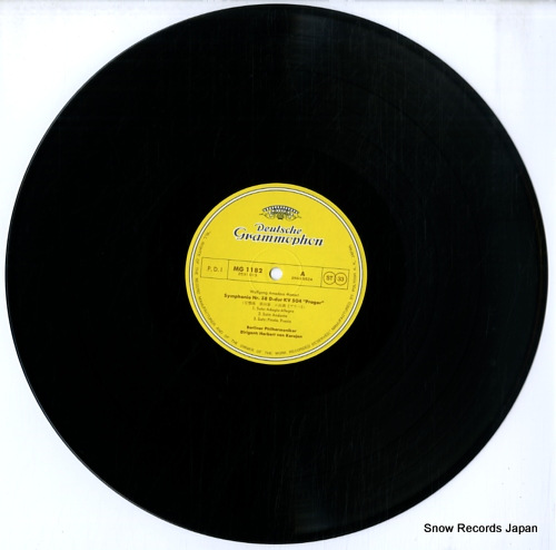 KARAJAN, HERBERT VON mozart; symphonien no.38 