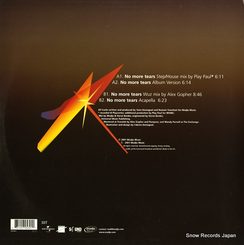 MODJO no more tears 570539-1