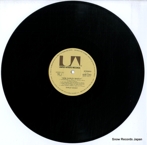 BASSEY, SHIRLEY gem/shirley bassey live in japan GEM1083