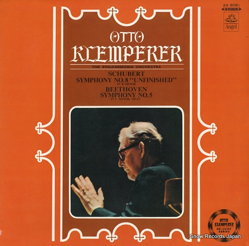 KLEMPERER, OTTO schubert; symphony no.8 