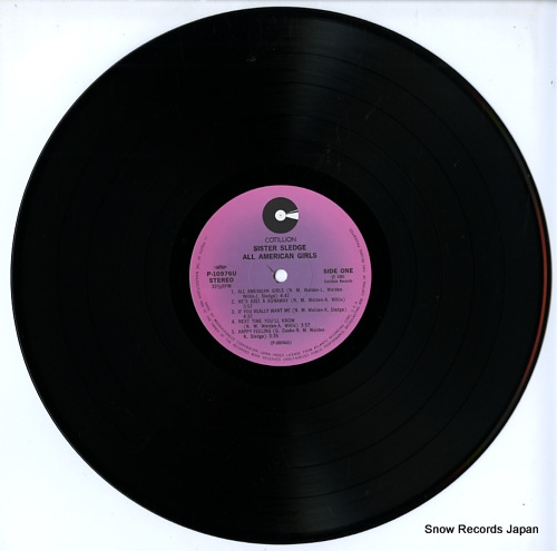 SISTER SLEDGE all american girls P-10976U