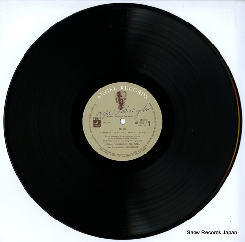 FURTWANGLER, WILHELM brahms; symphony no.1 in c minor / hungarian dances nos1, 3 & 10 WF-60016