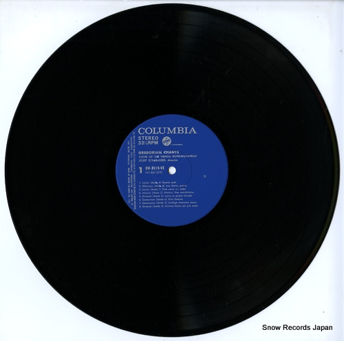 SCHABASSER, JOSEF gregorian chants OW-7619-VX