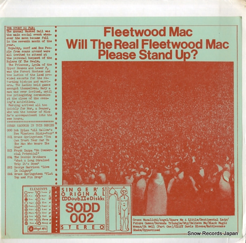 FLEETWOOD MAC will the real fleetwood mac please stand up? SODD002