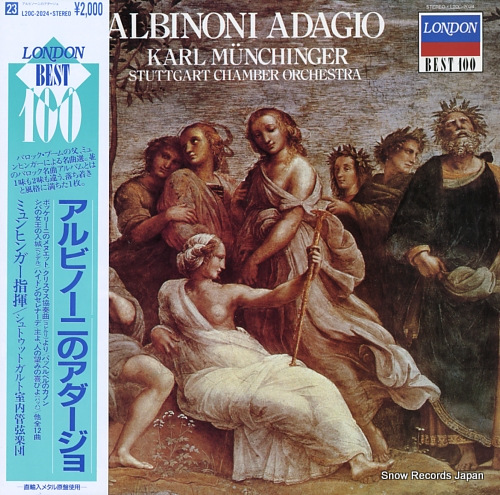 MUNCHINGER, KARL albinoni; adagio L20C-2024