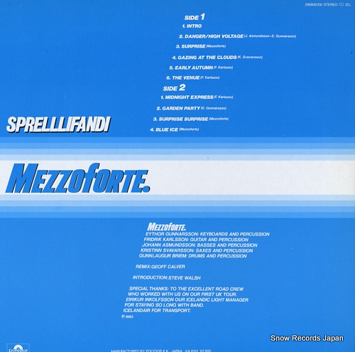 MEZZOFORTE sprelllifandi 28MM0318