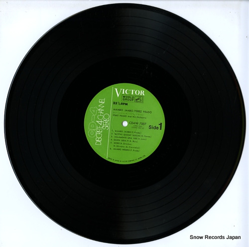 ペレス・プラート マンボ・ジャンボ CD4W-7007