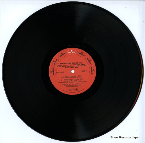 BROWN, CLIFFORD, AND MAX ROACH brown and roach, inc (M)IMPI-10008/MG36008