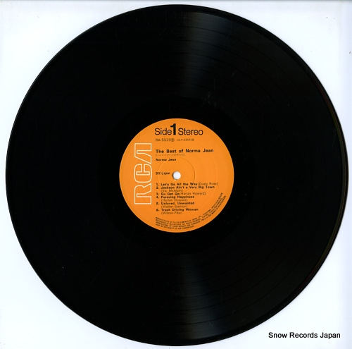 JEAN, NORMA the best of norma jean RA-5529(S)