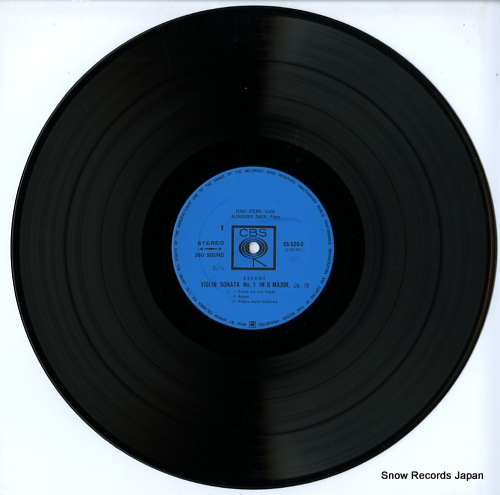 STERN, ISAAC brahms; violin sonata no.1 / violin sonata no.3 OS-520-C
