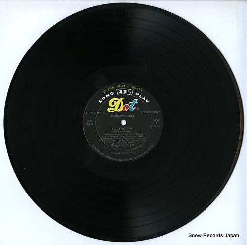 VAUGHN, BILLY mexican pearls DLP25628