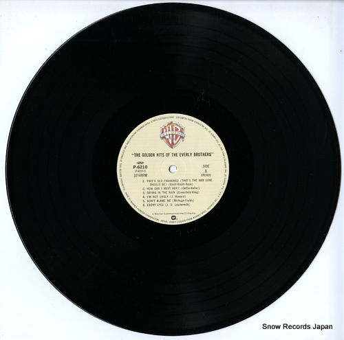 EVERLY BROTHERS, THE the golden hits of the everly brothers P-6210