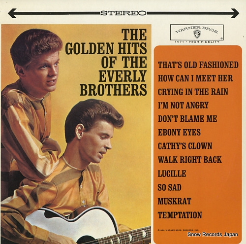 EVERLY BROTHERS, THE the golden hits of the everly brothers P-6210