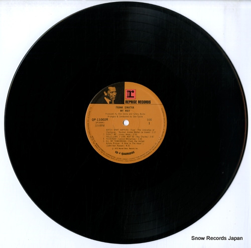 SINATRA, FRANK my way QP-11002R