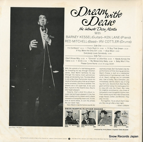 MARTIN, DEAN dream with dean P-6163R