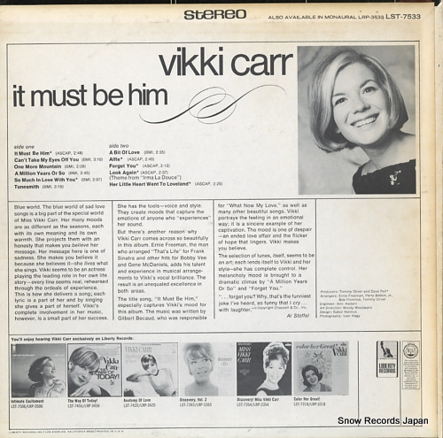 CARR, VIKKI it must be him LST-7533