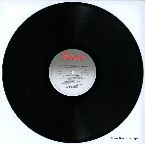 LAUPER, CYNDI change of heart 15.3P-797