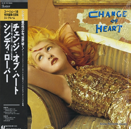 LAUPER, CYNDI change of heart 15.3P-797