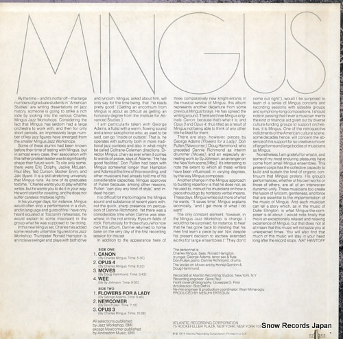 MINGUS, CHARLES mingus moves SD1653